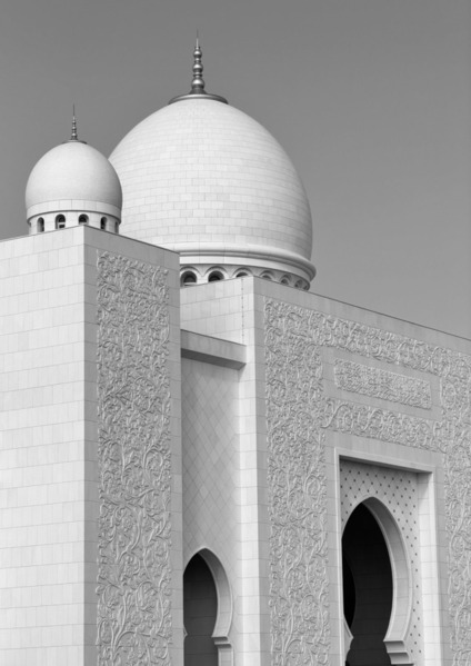 Photograph Ingrida Kuznecova Sheikh Zayed Mosque on One Eyeland
